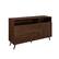 Left. Walker Edison - Mid-Century Modern 3-Drawer Sideboard - Dark Walnut.