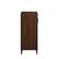 Alt View 31. Walker Edison - Classic Grooved Glass-Door Accent Cabinet - Dark Walnut.