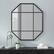 Alt View 11. Walker Edison - Contemporary Windowpane Hanging Wall Mirror - Black.
