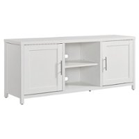 Camden&Wells - Strahm TV Stand for Most TVs up to 65" - White - Angle_Zoom