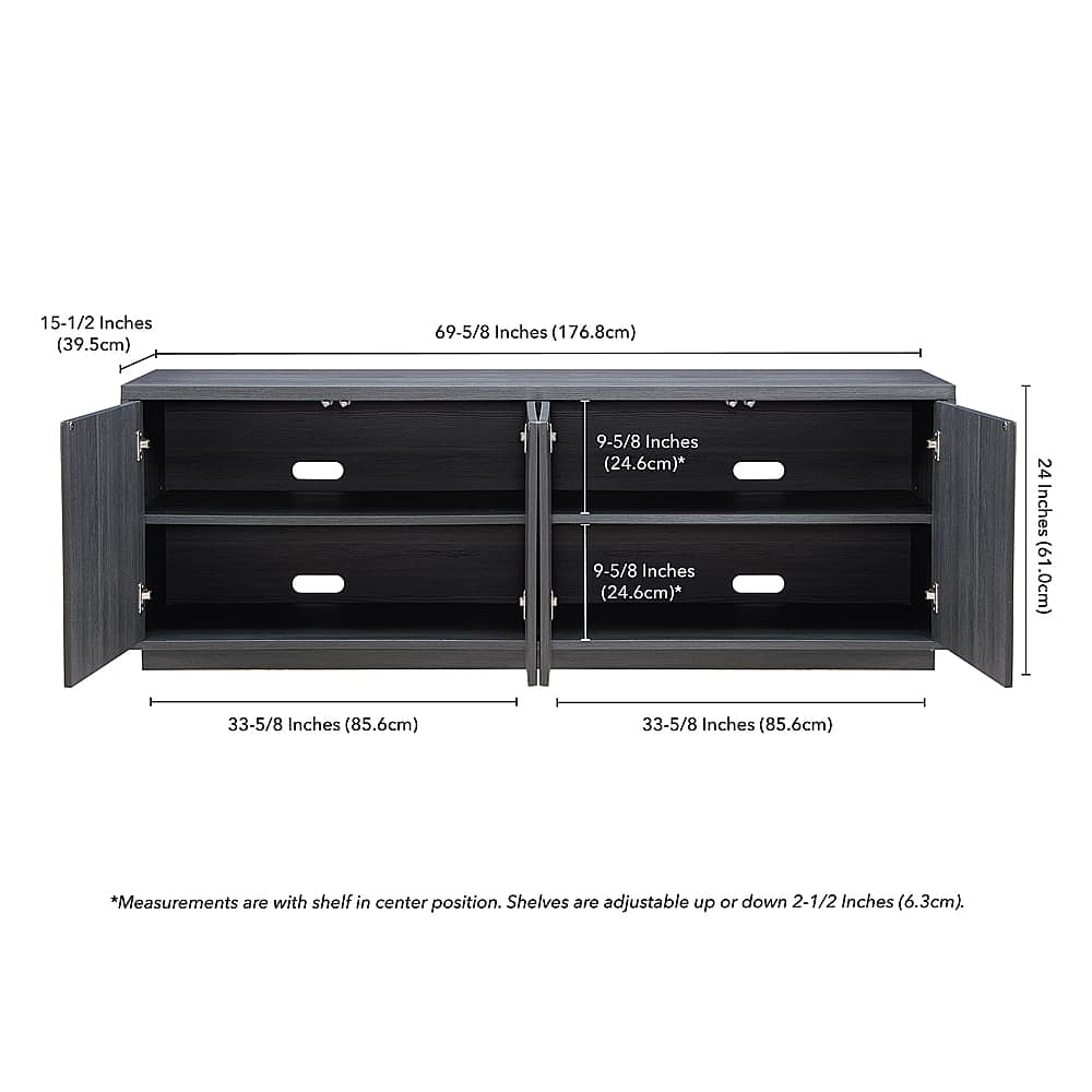 Best Buy: Camden&Wells Hanson TV Stand for Most TVs up to 75