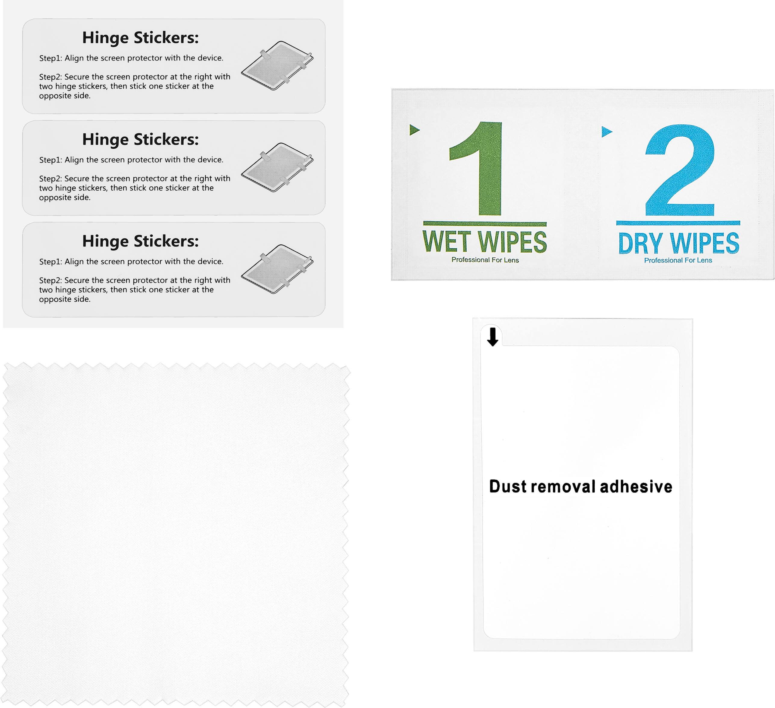 Alt View 17. Insignia™ - HD Glass Screen Protector for Apple iPad 10.9” (10th Gen/Latest Model) - Clear.