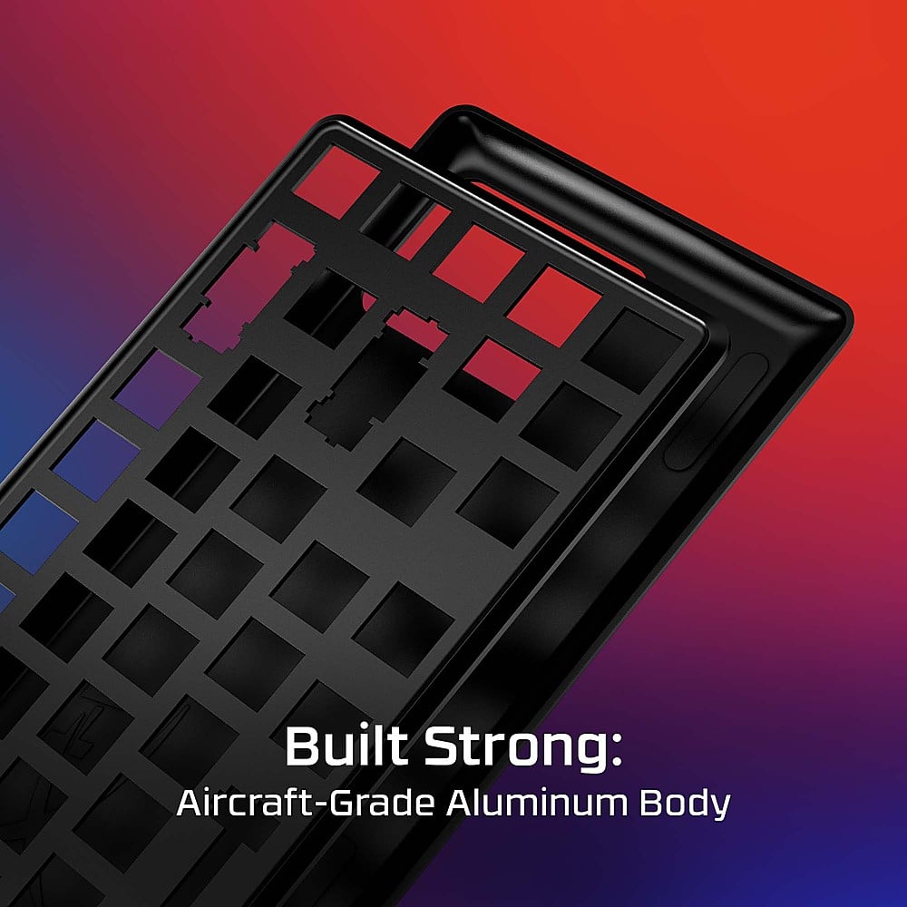 Built Strong: Aircraft-Grade Aluminum Body