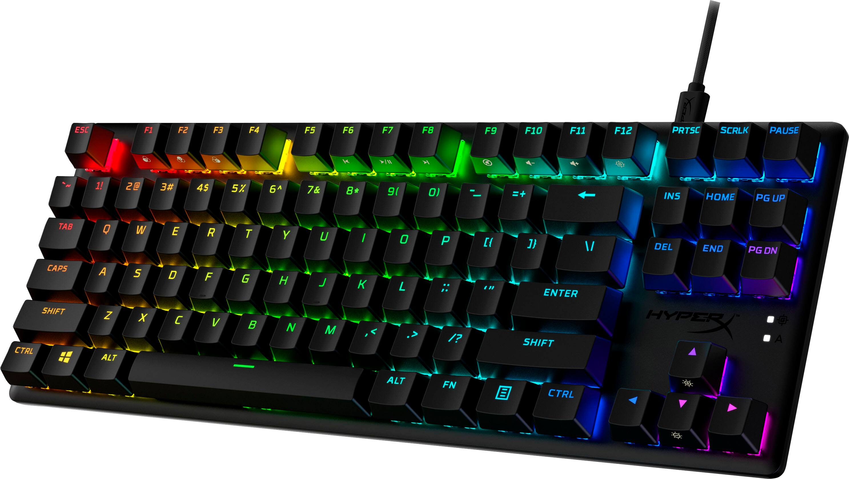 Best Buy HyperX Alloy Origins Core TKL Wired Mechanical Red Linear 