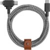 Native Union - Belt Cable Duo – 5ft Ultra-Strong Charging Cable (C-C-L) - ZEBRA
