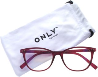 ONLY - Performer Blue Light Blocking Glasses - Crystal Plum - Front_Zoom