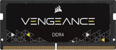 CORSAIR - VENGEANCE Performance 32GB (1PK 32GB) 3200MHz DDR4 C22 SODIMM Laptop Memory - Black - Front_Zoom