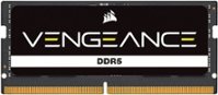 CORSAIR - VENGEANCE 16GB (1x16GB) DDR5 4800MHz C40 SODIMM Laptop Memory - Black - Front_Zoom