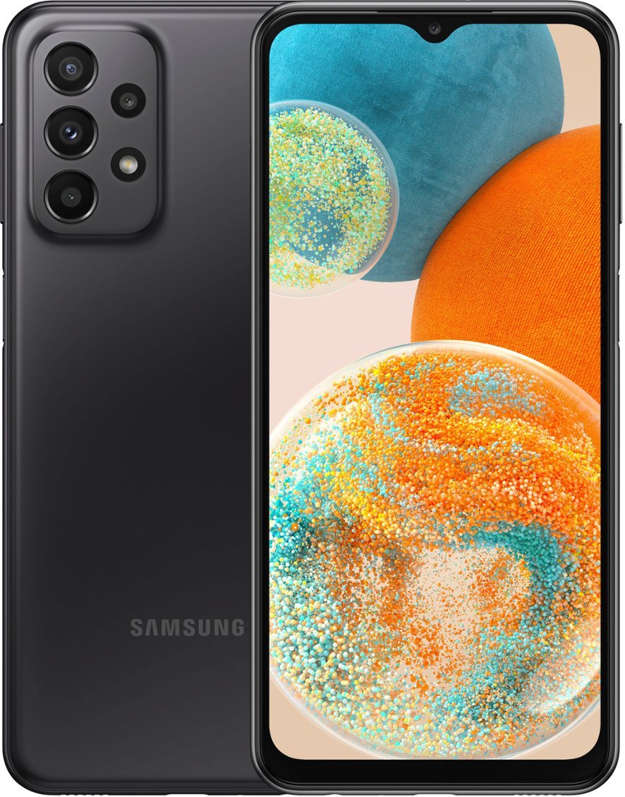 Zoom in on Front Zoom. Samsung - Galaxy A23 5G 64GB (Unlocked) - Black.