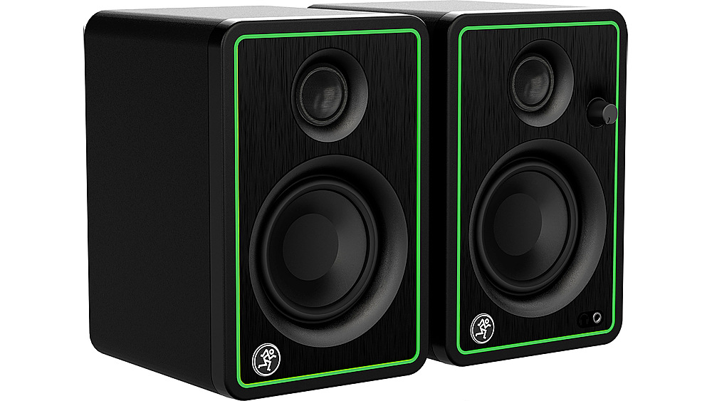 Mackie CR3-X Multimedia Powered Studio Monitors Black 2052134-00 - Best Buy