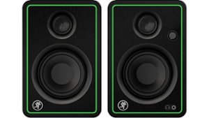 Mackie - CR3-XBT Powered Studio Monitors with Bluetooth - Black - Front_Zoom