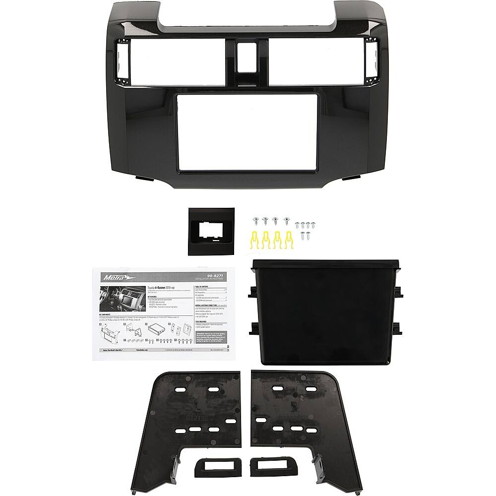 Metra - Dash Kit for Select 2010-2023 Toyota 4Runner - Black