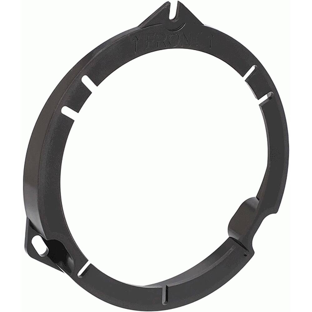 Angle. Metra - Speaker Adapter Plates for Most 2015-Up Ram ProMaster City Vehicles (2-Pack) - Black.