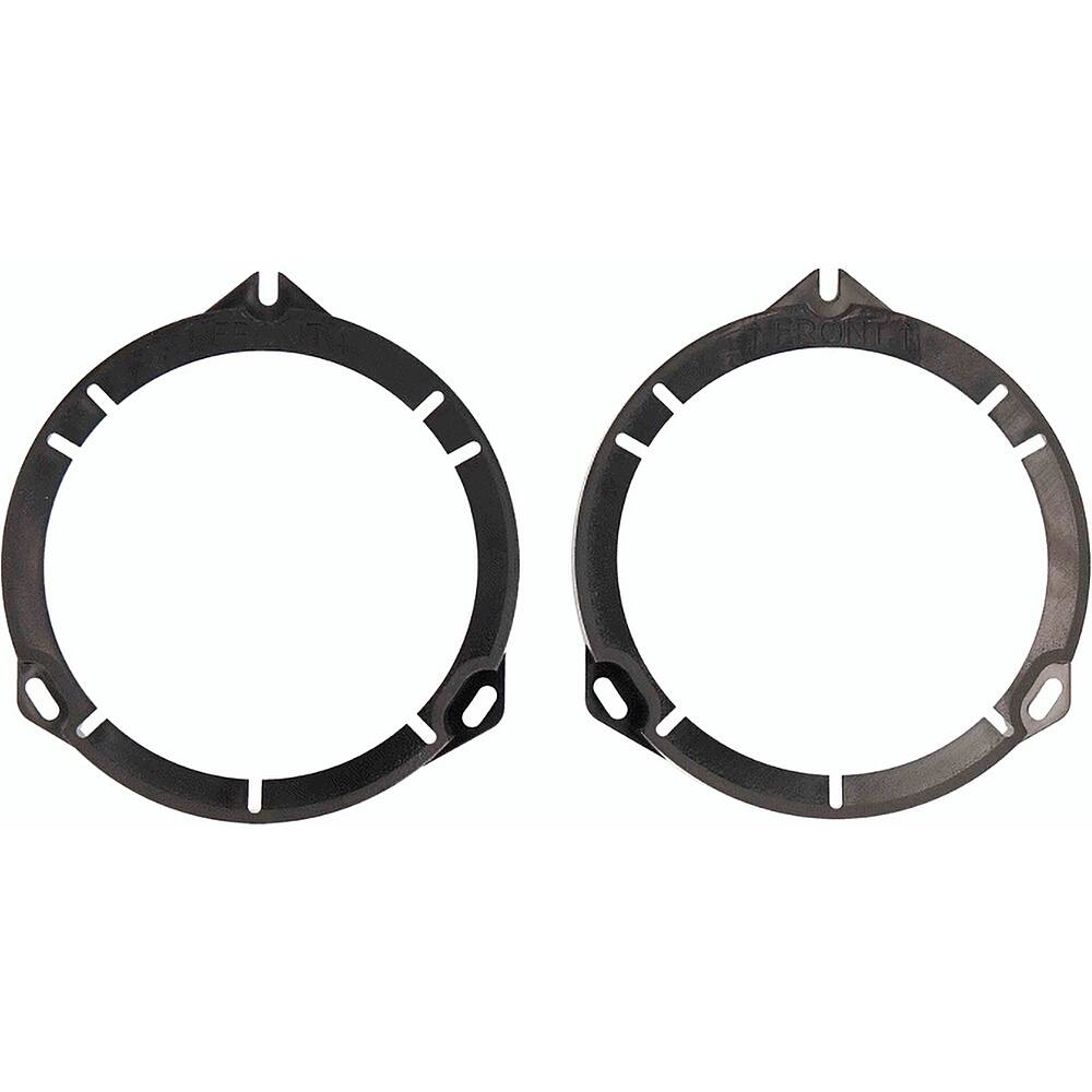 Metra - Speaker Adapter Plates for Most 2015-Up Ram ProMaster City Vehicles (2-Pack) - Black