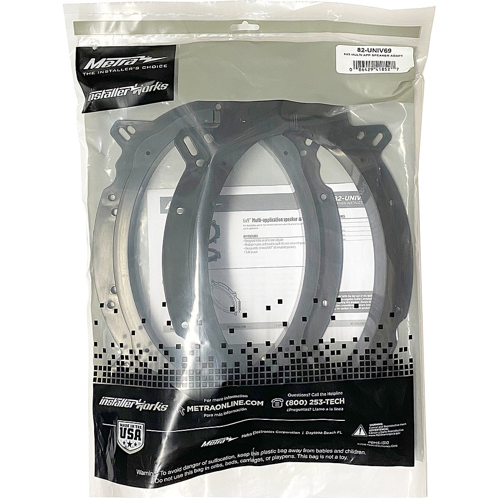 Alt View 14. Metra - Speaker Bracket for Select 2016-2019 Buick Cascada - Black.