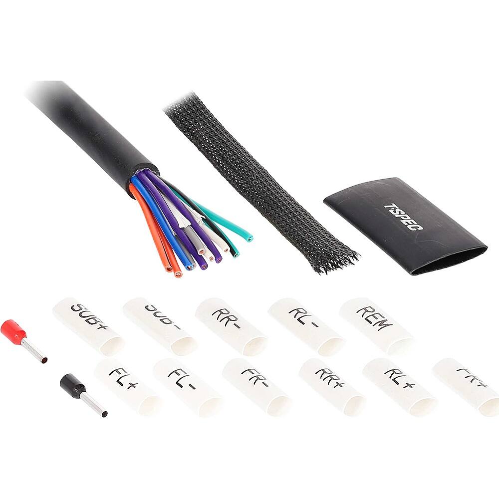 Alt View 12. Metra - Speaker Cable 16 Gauge 11 Conductor - Multi.