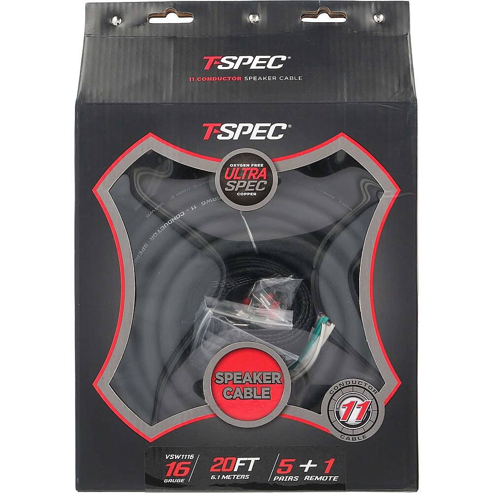 Alt View 13. Metra - Speaker Cable 16 Gauge 11 Conductor - Multi.