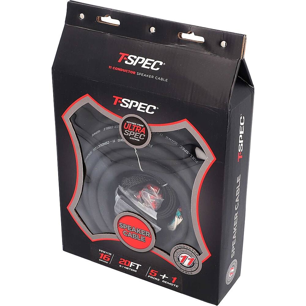 Alt View 14. Metra - Speaker Cable 16 Gauge 11 Conductor - Multi.