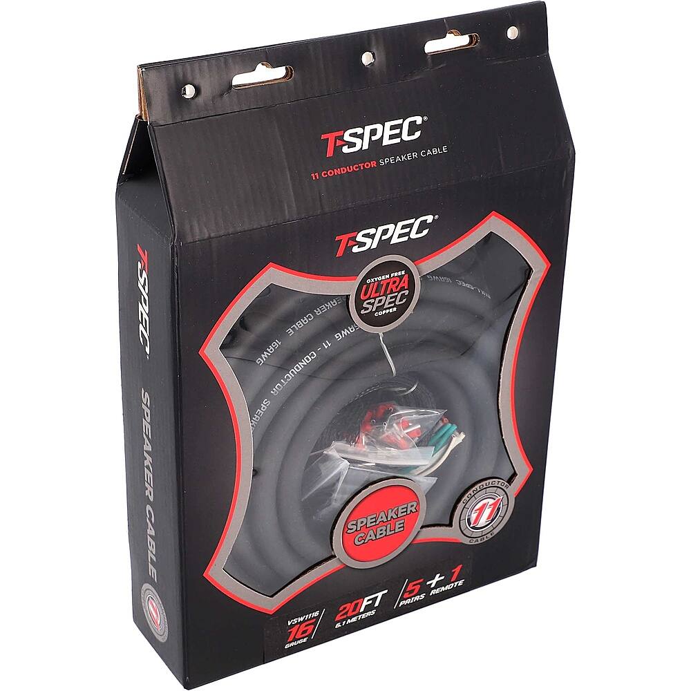 Alt View 15. Metra - Speaker Cable 16 Gauge 11 Conductor - Multi.