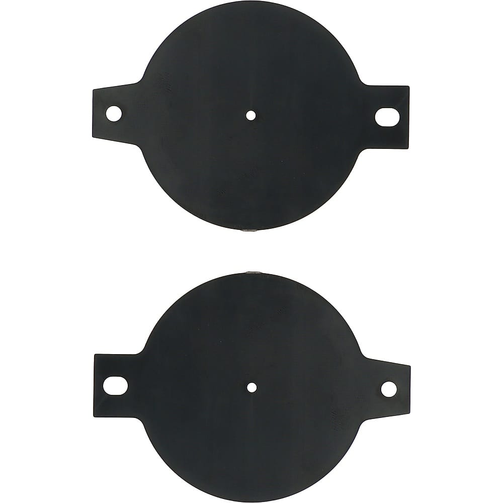 Front. Metra - Speaker Bracket for Select 2014-2023 Chevrolet Silverado Sierra Tahoe Suburban Camaro Yukon - Black.