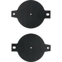 Metra - Speaker Adapter Plates for Most 2013-Up GM Vehicles (2-Pack) - Black - Front_Zoom