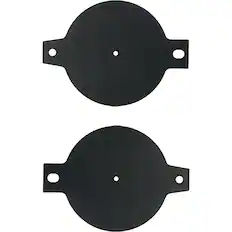 Front. Metra - Speaker Bracket for Select 2014-2023 Chevrolet Silverado Sierra Tahoe Suburban Camaro Yukon - Black.