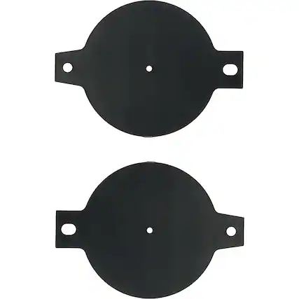 Front. Metra - Speaker Bracket for Select 2014-2023 Chevrolet Silverado Sierra Tahoe Suburban Camaro Yukon - Black.