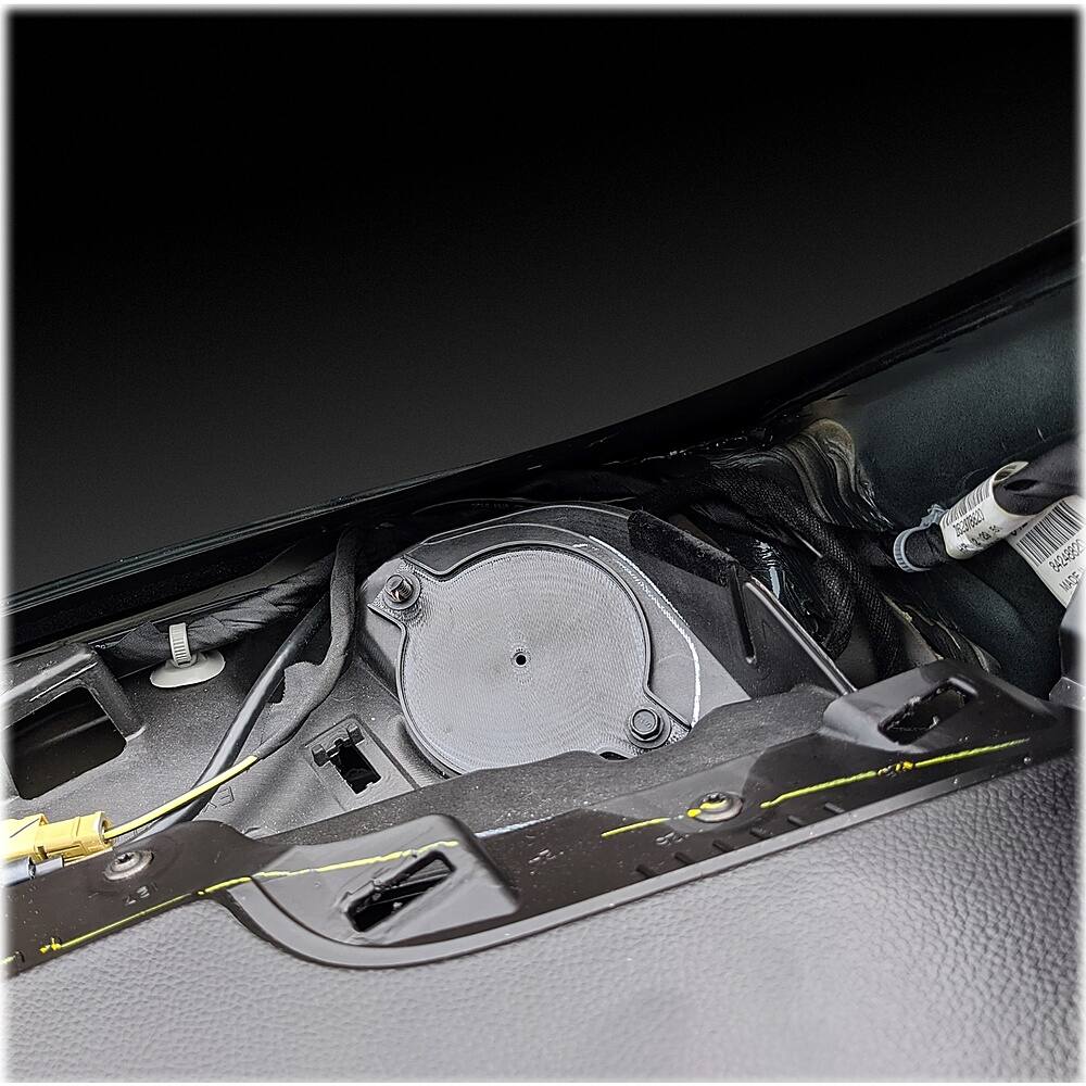 Alt View 16. Metra - Speaker Bracket for Select 2014-2023 Chevrolet Silverado Sierra Tahoe Suburban Camaro Yukon - Black.