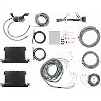 Metra - Dual-Amp Installation Kit for Select Jeep Vehicles - Black - Front_Zoom