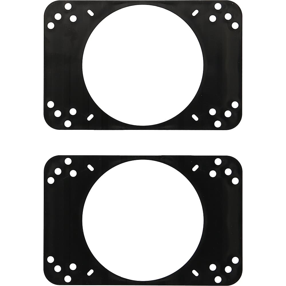Metra - Speaker Adapter Plates for Most Vehicles (2-Pack) - Black - Front_Zoom