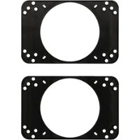 Metra - Speaker Adapter Plates for Most Vehicles (2-Pack) - Black - Front_Zoom