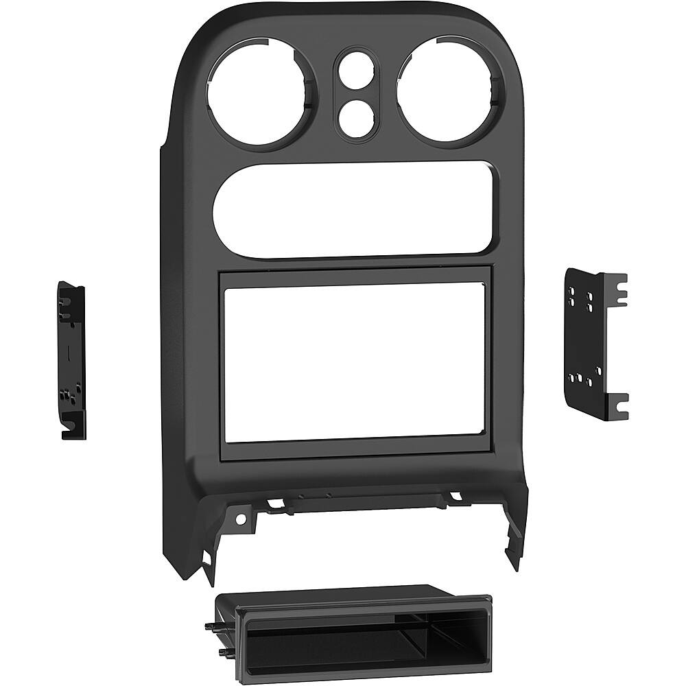 Alt View 11. Metra - Dash Kit for Select 1990-1993 Mazda Miata DIN DDIN - Black.
