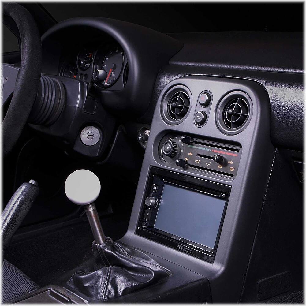 Alt View 16. Metra - Dash Kit for Select 1990-1993 Mazda Miata DIN DDIN - Black.