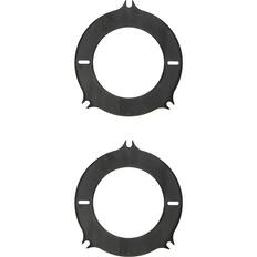 Front. Metra - Speaker Bracket for Select 2006-2023 BMW 3 Series Cooper 5 - Black.