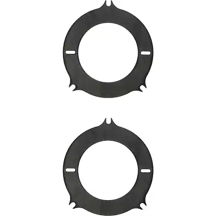 Front. Metra - Speaker Bracket for Select 2006-2023 BMW 3 Series Cooper 5 - Black.