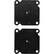 Alt View 16. Metra - Speaker Bracket for Select 2014-2015 Nissan Altima - Black.
