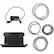 Front. Metra - Amp Installation Kit for Select Jeep Vehicles - Black.