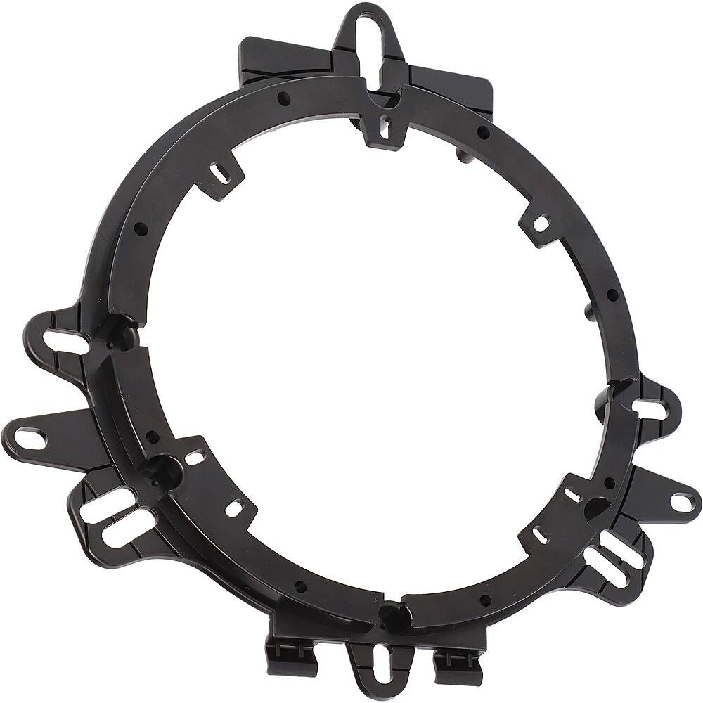 Angle. Metra - Speaker Mounting Adapter for Most Vehicles (2-Pack) - Black.