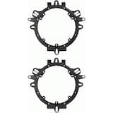 Metra - Speaker Mounting Adapter for Most Vehicles (2-Pack) - Black