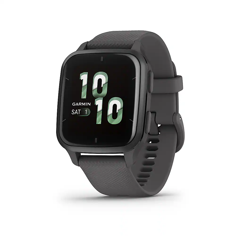 Garmin - Venu Sq 2 GPS Smartwatch 40mm Fiber-reinforced polymer - Slate - (2022)