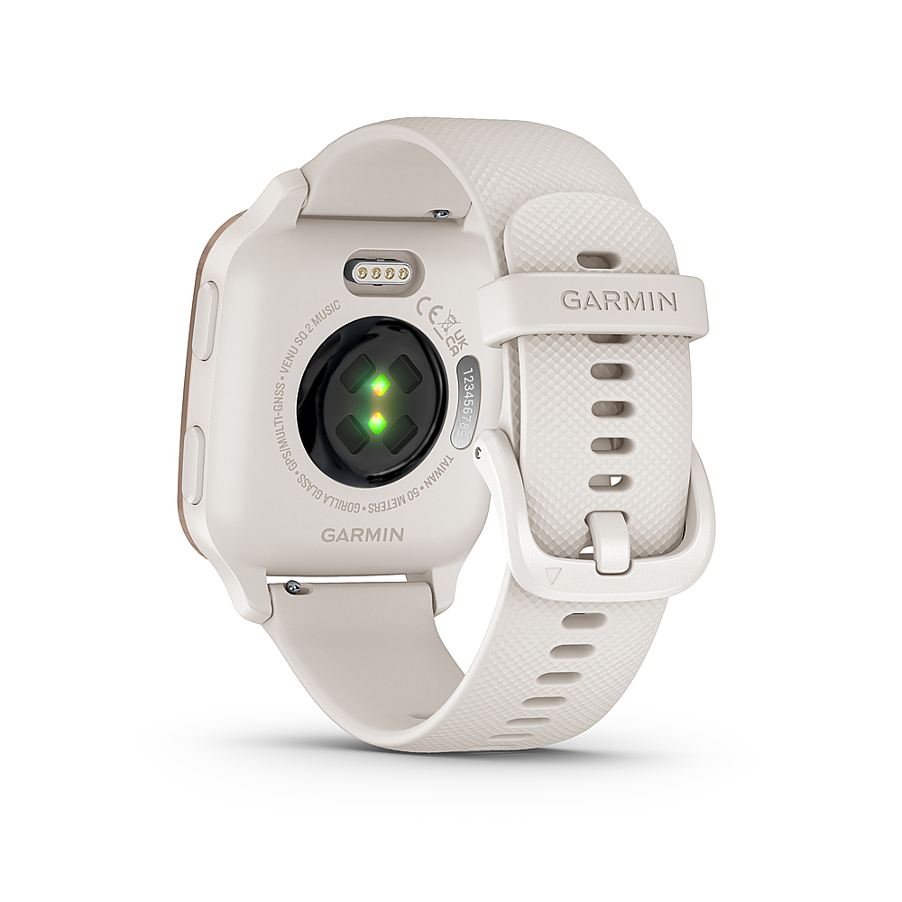 Best Buy: Garmin Venu Sq 2 Music Edition GPS Smartwatch 40mm  Fiber-reinforced polymer Peach Gold 010-02700-01