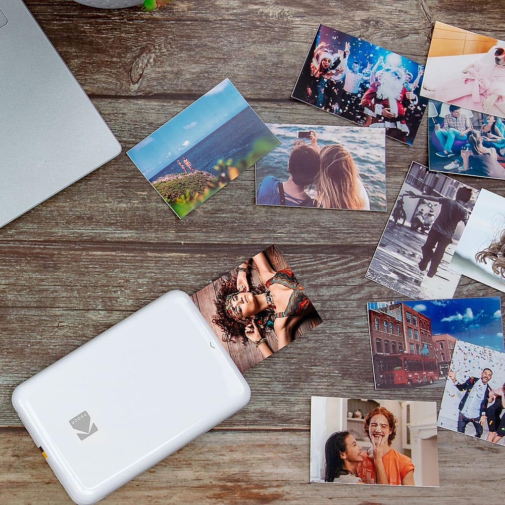 Alt View 16. Kodak - Step Instant Photo Printer with 2" x 3" Zink Photo Paper, Deluxe Case, Album & More! - Pink.