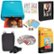 Front Zoom. Kodak - Step Instant Photo Printer with 2" x 3" Zink Photo Paper, Deluxe Case, Album & More! - Blue.