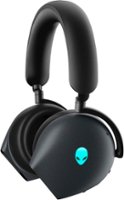 Alienware - Stereo Wireless Gaming Headset - AW920H - Dark Side of the Moon - Front_Zoom