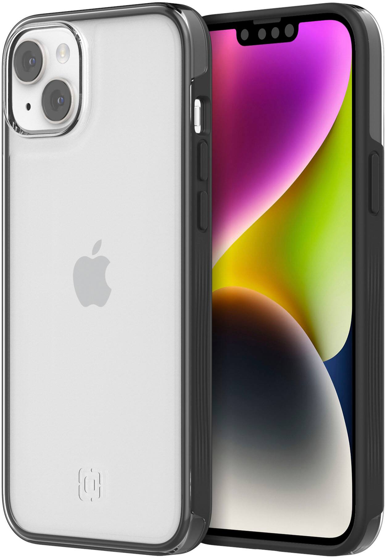Alt View 3. Incipio - Organicore Clear Case for iPhone 14 Plus - Charcoal.