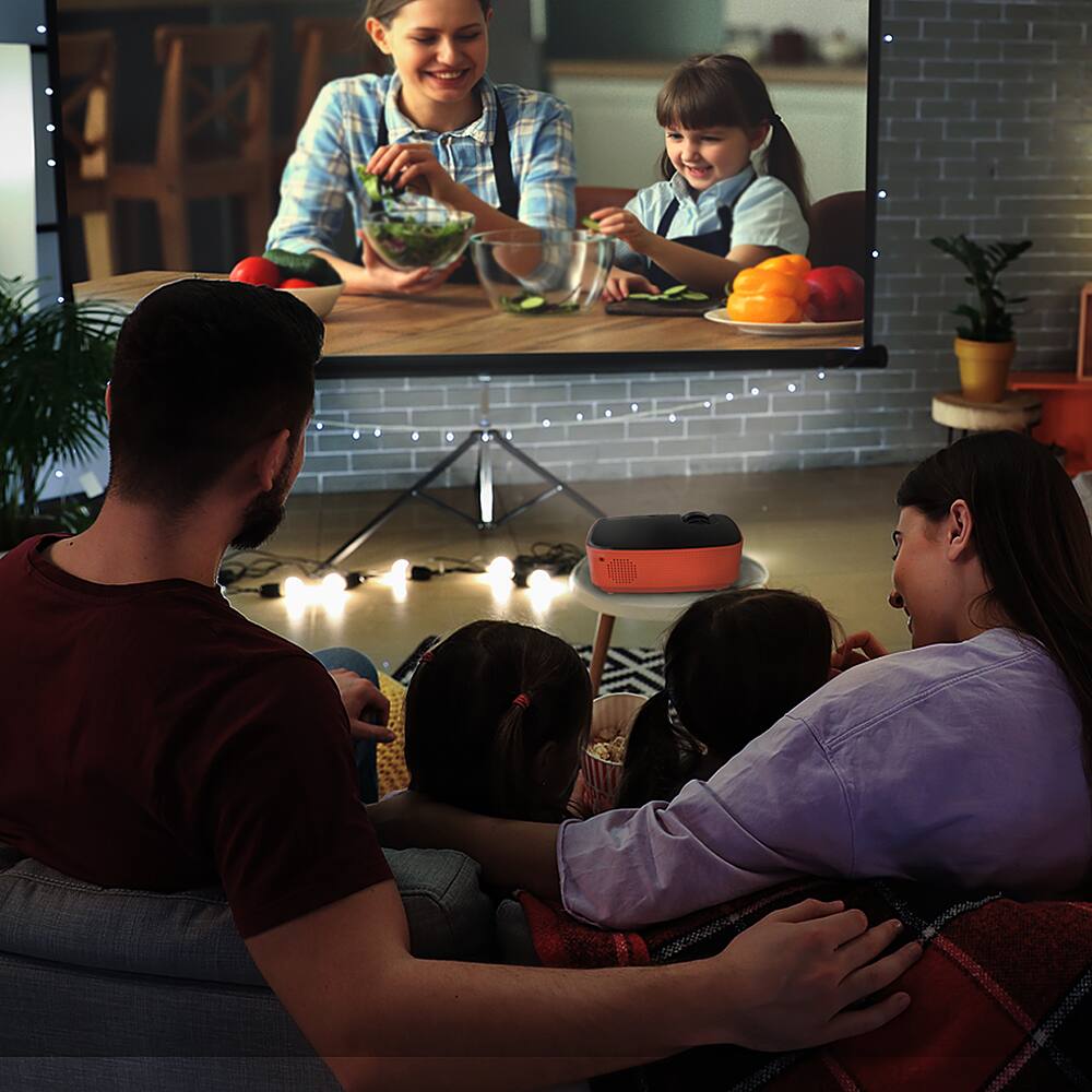 Best Buy AAXA HP3 Special FX Projector, 6 Halloween Content Included