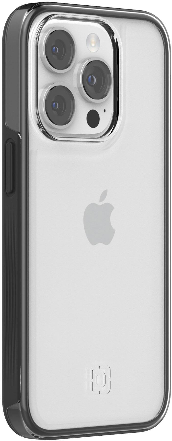 Left. Incipio - Organicore Clear Case for iPhone 14 Pro - Charcoal.