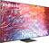 Left. Samsung - 55" Class QN700B Neo QLED 8K Smart TV - Stainless Steel.