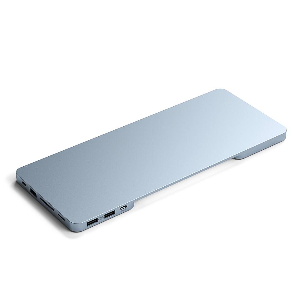 Left. Satechi - USB-C Slim Dock for 24” iMac - Blue.