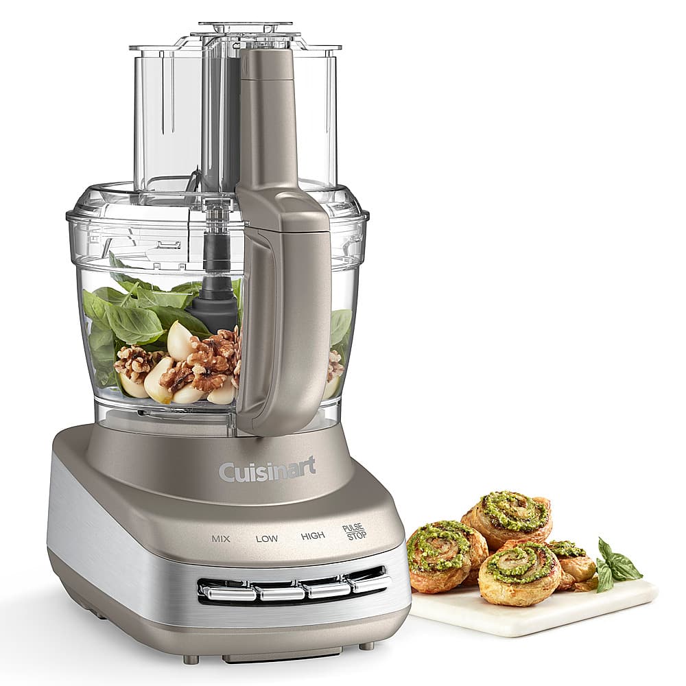 Alt View 11. Cuisinart - Core Custom 13-Cup Food Processor - Silver Sand.